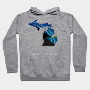 MIchigan Silhouette - Milky Way Hoodie